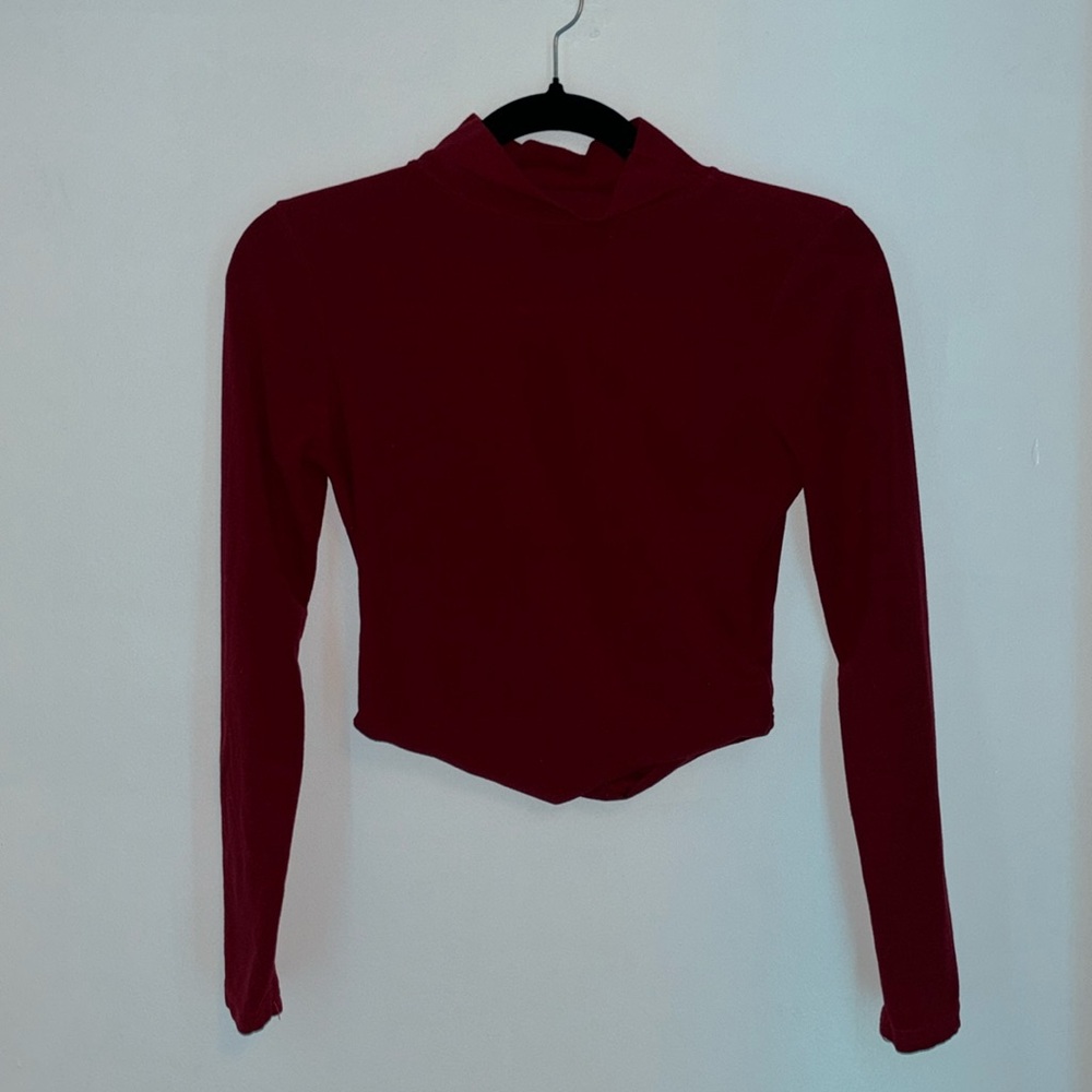 Burgundy Fall Top